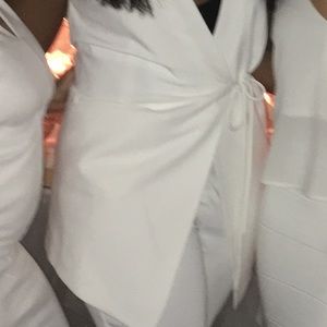 Top Shop sleeveless dress jacket